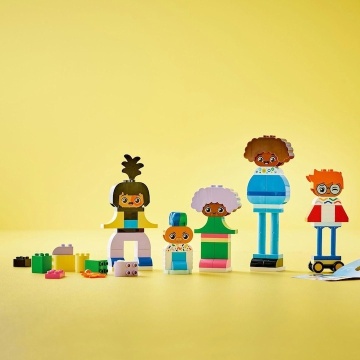 LEGO® DUPLO® - Oameni construibili cu emotii mari 10423, 71 piese, 3 ani+ - Img 7
