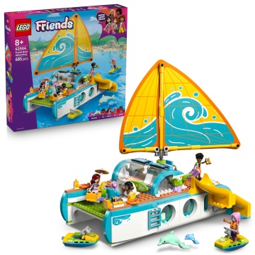 LEGO® Friends - Calatoria aventuroasa cu barca 42664, 685 piese, 8 ani+
