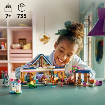 LEGO® Friends - Grajd de cai si academie de echitatie 42688, 735 piese - Img 3