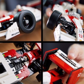 LEGO® Icons Creator Expert - McLaren MP4/4 si Ayrton Senna 10330, 693 piese - Img 5