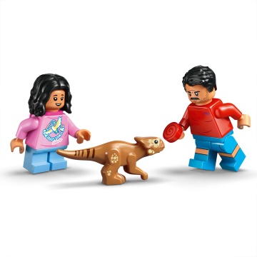 LEGO® Jurassic World - Evadare off-road din calea unui Velociraptor 76972, 285 piese - Img 6