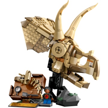 LEGO® Jurassic World - Fosile de dinozaur: craniu de Triceratops 76969, 468 piese - Img 9
