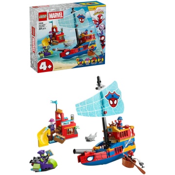 LEGO® Marvel - Corabia de pirati a echipei lui Spidey 11208, 201 piese