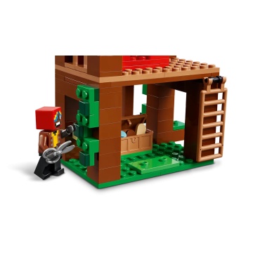LEGO® Minecraft – The Parrot Houses 21282, 535 Piese, 8 ani+ - Img 8