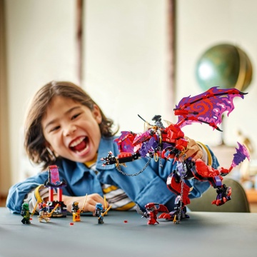 LEGO® Ninjago™ - Dragonul haosului Thunderfang 71832, 668 piese - Img 5