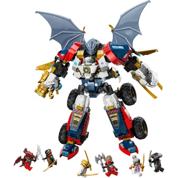 LEGO® Ninjago™ - Ultrarobotul combinat al lui Zane 71834, 1187 piese, 9 ani+ - Img 9