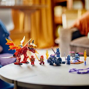 LEGO® Ninjago - Batalia Dragonului-Sursa al lui Kai, 71815, 120 piese - Img 7