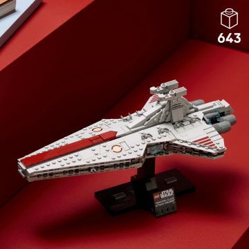 LEGO® Star Wars™ - Crucisatorul de atac din clasa Venator 75441, 643 piese - Img 3