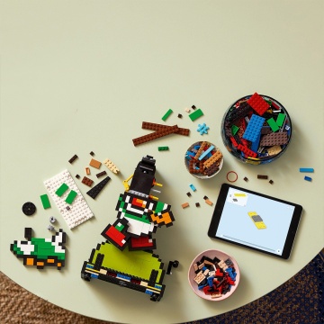 LEGO® Super Mario™ - Super Mario World: Mario si Yoshi 71438, 1215 piese - Img 9
