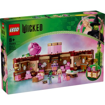 LEGO® Wicked - Camera de camin a Glindei si a Elphabei 75683, 740 piese - Img 5