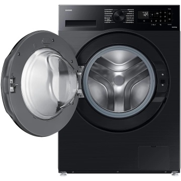 Masina de spalat rufe Samsung WW90CGC04DABLE, 9 kg, 1400 RPM, Clasa A, Motor Digital Inverter, Eco Bubble, WiFi SmartThings, AI Energy, Negru - Img 2