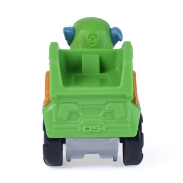 Mini vehicul cu figurina, Paw Patrol the Dino Movie, Pup Squad Racers, Rocky - Img 6