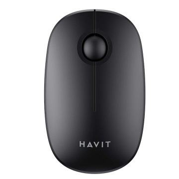 Mouse office wireless HAVIT MS57GT, Ergonomic, 1600 dpi, 3 butoane, Bluetooth 2.4 GHz, Negru - Img 1