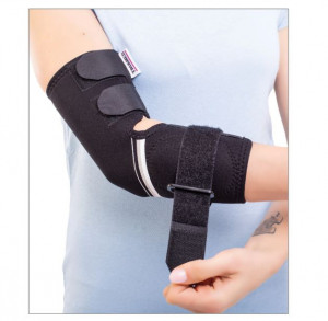 Orteza de cot pentru epicondilita Triamed Elbi Premium Plus, SRT216, Negru - Img 3