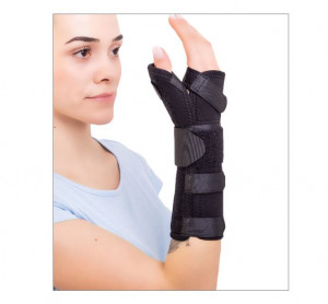 Orteza de incheietura mainii, mana deget fixa, Triamed Triacarp M Finger, SRT213, Negru - Img 3