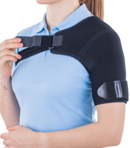 Orteza de umar Triasport Armsport, SRT242, Marime universala, Negru - Img 4