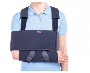 Orteza Triasport pentru umar-cot-incheietura mainii fixa, SRT219, Marime universala, Negru