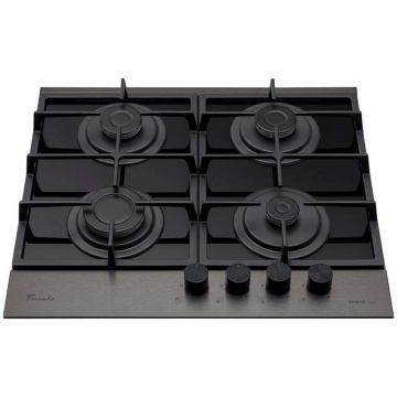 Pachet Cuptor electric incorporabil Tornado Eclipse, Dark Inox + Plita incorporabila Tornado Eclipse, Dark Inox + Hota Incorporabila Tornado Modul Sensor 1200 (52), Negru - Img 4