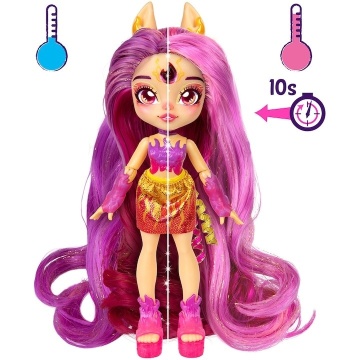Papusa Pixling Magic Mixies - Galaxy Hair, Pippa - Img 9