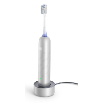 Periuta de dinti electrica Mova Fresh Pro, 69000 vibratii/min, Wireless, Argintiu - Img 2