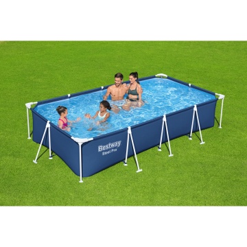 Piscina cu cadru metalic, 400 x 211 cm, H 81 cm, capacitate 5.7 m³ - Img 2