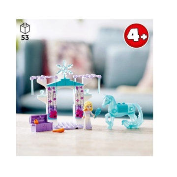 (Resigilat) LEGO® Disney - Elsa si grajdul de gheata al lui Nokk 43209, 53 piese - Img 4