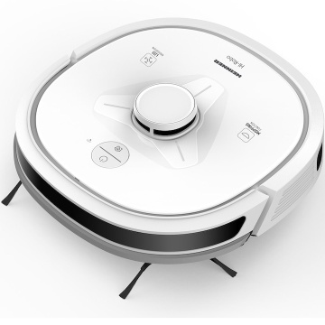 Robot de aspirare Heinner HI-Robo HRVC-M33WH, WI-FI, aspirator si mop, 14.4V/ 3350 mAh, putere aspirare 2000Pa, motor BLDC, navigatie LDS, autonomie 180 min, recipient praf: 600 ml, rezervor apa 250 ml, alb - Img 4
