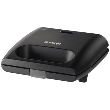 Sandwich maker, Gorenje SM701GCB, 700 W, negru, placi tip grill antiaderente - Img 1