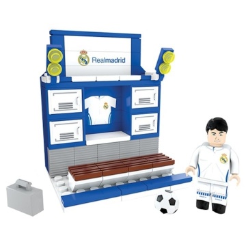 Set de constructie Nanostars - Real Madrid vestiar - Img 3