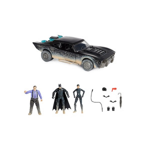 Set de Joaca Batman The Movie, Batmobil si 3 Figurine si 8 accesorii - Img 3