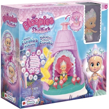 Set de joaca Bloopies - Shellies, Vulcanul reginei - Img 1