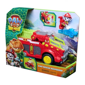 Set de joaca cu figurina, Paw Patrol, Dino Rescue Responder, Marshall