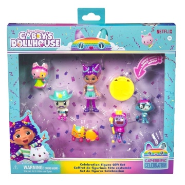 Set de joaca cu figurine Gabby's Dollhouse - Celebration
