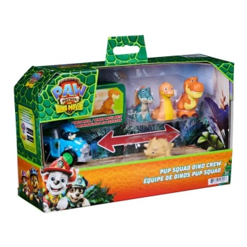 Set de joaca cu figurine, Paw Patrol, Pup Squad Dino Crew