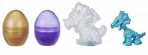 Set de joaca Hasbro Play-Doh - Ou de dinozaur, mov si auriu - Img 2