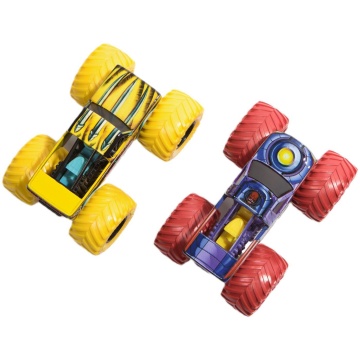 Set mașinuțe metalice Monster Jam Spin Master - The Sentinels vs Wolverine 1:65 - Img 4