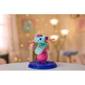 Spin Master - Figurină set Gabbys Dollhouse, inel de zână cu figurina Mercat, multicolor - Img 8