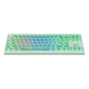 Tastatura mecanica gaming HAVIT KB896L x VKS, USB-C, 350mA, Cablu 1.2m, 5V, Iluminare RGB, 360 x 132 x 40 mm , Verde - Img 6