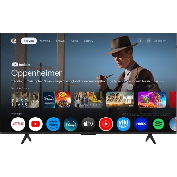 Televizor TCL QLED 55P71K, 139 cm, Smart Google TV, 4K Ultra HD, Clasa F (Model 2025) - Img 2