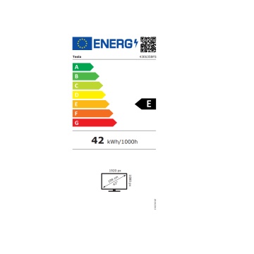 Tesla Android TV 11, DLED 43E635BFS, 109 cm, FHDDVB-T/T2/C/S/S2, 300cd/m2, VESA 200x200mm - Img 5