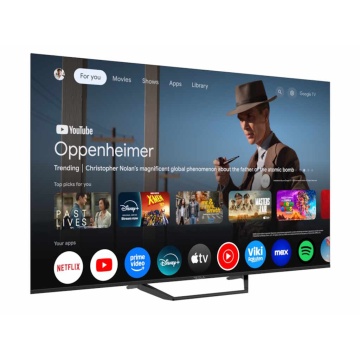 Tesla Google TV DLED 65E655BUS, 165 cm, UHD, blackDVB-T/T2/C/S/S2, 250cd/m2, VESA 200x499 mm - Img 2