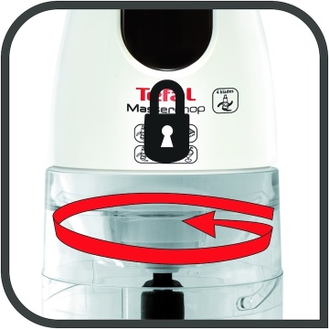 Tocator Tefal Moulinette MB450B38, 500W, 4 lame, 0.5L, accesoriu pentru sosuri, Alb - Img 4