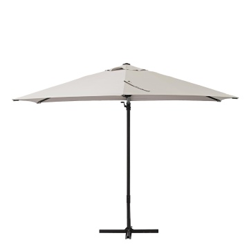 Umbrela terasa, aluminiu/otel/poliester, Ø 290 cm, H 251 cm, crem - Img 4