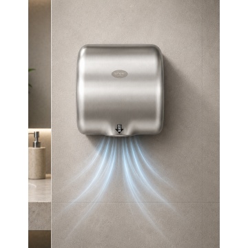 Uscator de maini profesional Limpio HD88 Inox satinat, 1800 W, activare automata cu senzor - Img 6
