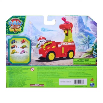 Vehicul de salvare cu figurina, Paw Patrol, Dino Rescue Fire Truck, Marshall - Img 8
