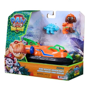 Vehicul de salvare cu figurina, Paw Patrol, Dino Rescue Hovercraft, Zuma - Img 9