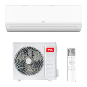 Aparat de aer conditionat TCL BreezeIN Ultra 24000 BTU, A+++, AI Energy Saving, Purificare avansata cu Ioni Bipolari si lumina UVC, Gentle Breeze, WiFi, Optimizat Incalzire, Mod Hotel