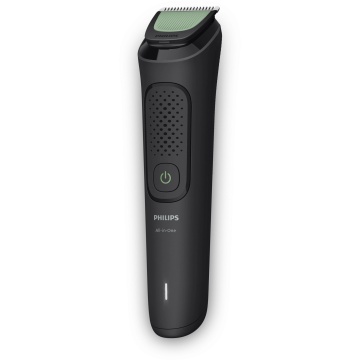 Aparat de tuns barbă, păr și corp 9‑în‑1 Philips All‑in‑One MG3945/15, lame din oțel inoxidabil, autonomie 90 min, funcționare fără fir, negru - Img 3