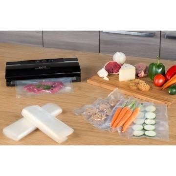 Aparat de vidat Tefal VacuPack Classic VT254070, 110 W, functie de sigilare si vidare automata, 2 programe, negru - Img 6