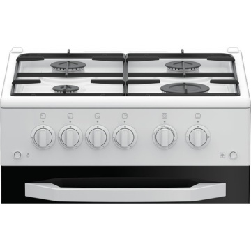 Aragaz Arctic AGM5511DTTL, 4 arzatoare, Gaz, Aprindere electrica plita/cuptor, Safety Plus, Grill, Timer, Arzatoare cu eficienta ridicata, 50 cm, Alb - Img 4